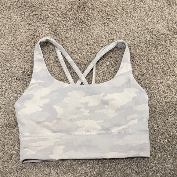 lululemon athletica Other - Lululemon Athletica Gray Camouflage Sports Bra